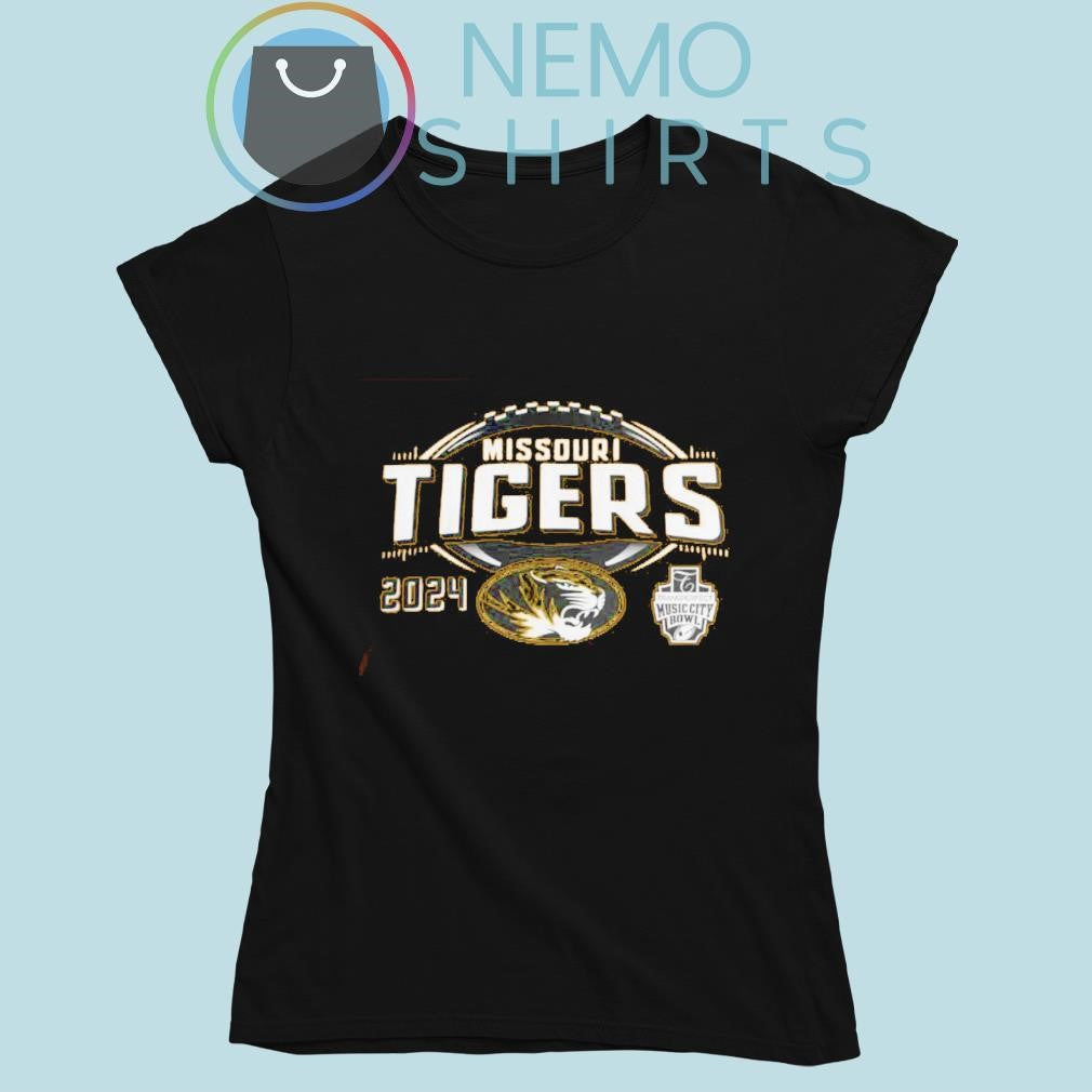 Mizzou Tigers 2024 CFP Transperfect Music City Bowl - Adult & Kids T-Shirts, Sweatshirts & Hoodies apparel design preview 5