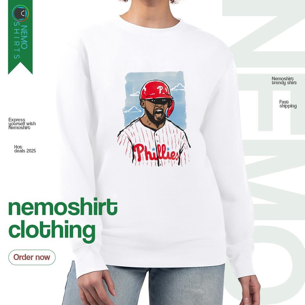 Edmundo Sosa Philadelphia Phillies baseball - Adult & Kids T-Shirts, Sweatshirts & Hoodies apparel design preview 4