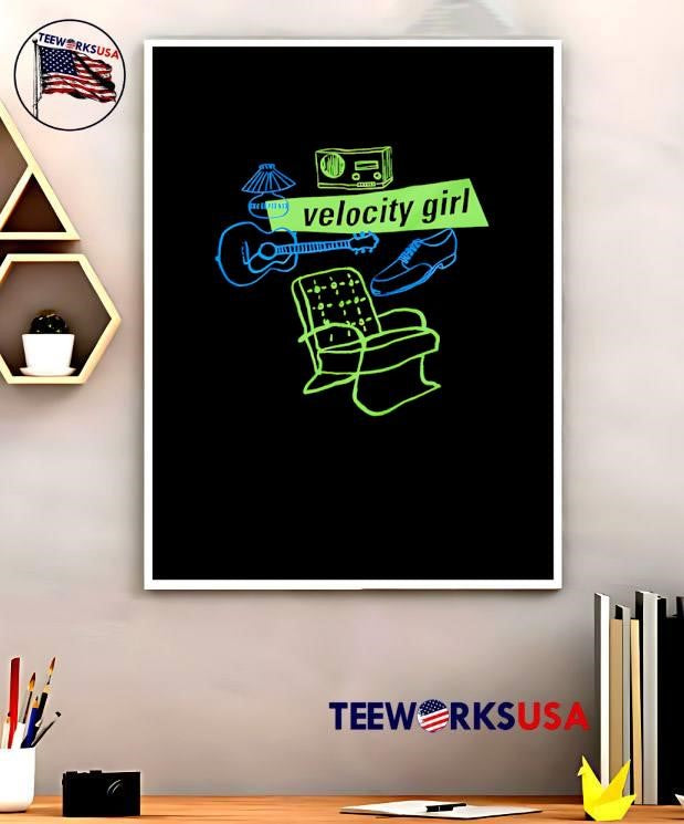Velocity Girl Objects - Adult & Kids T-Shirts, Sweatshirts & Hoodies apparel design preview 5