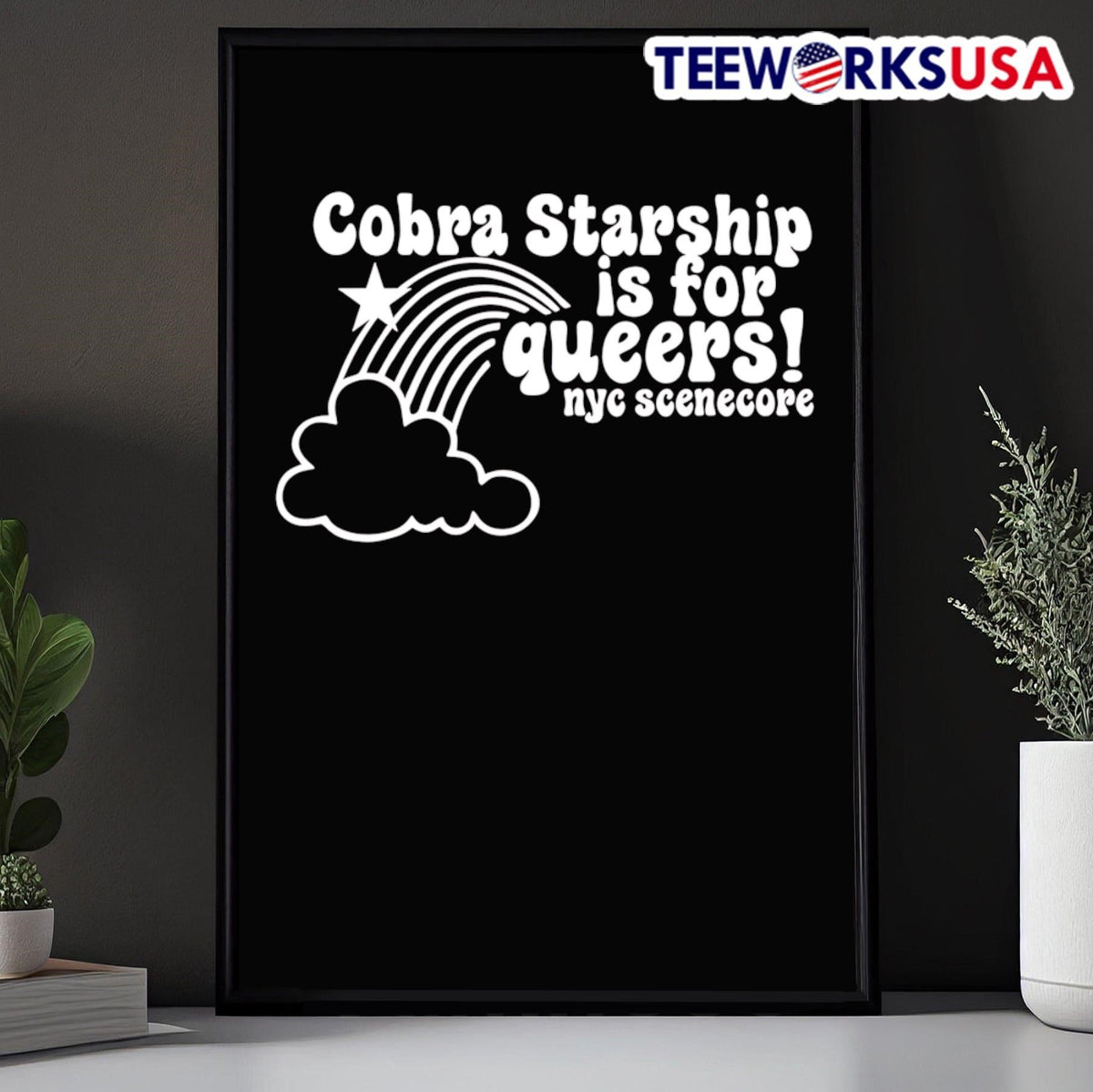 Cobra starship is for queers NYC scenecore - Adult & Kids T-Shirts, Sweatshirts & Hoodies apparel design preview 5