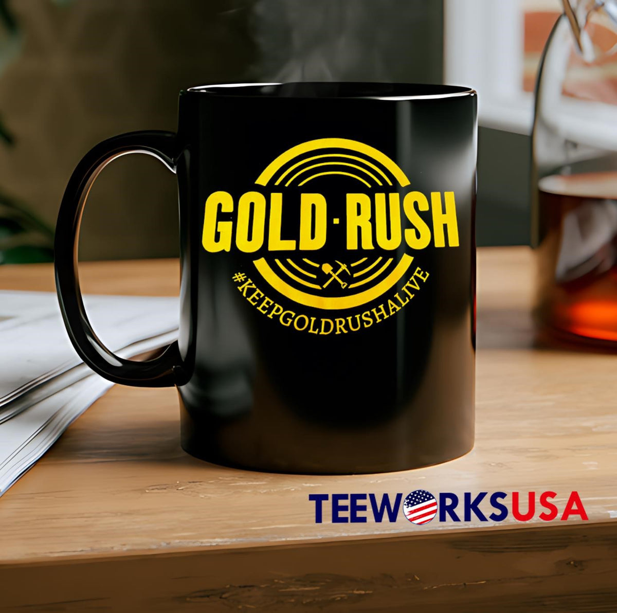 Gold Rush Keepgoldrushalive - Adult & Kids T-Shirts, Sweatshirts & Hoodies apparel design preview 2