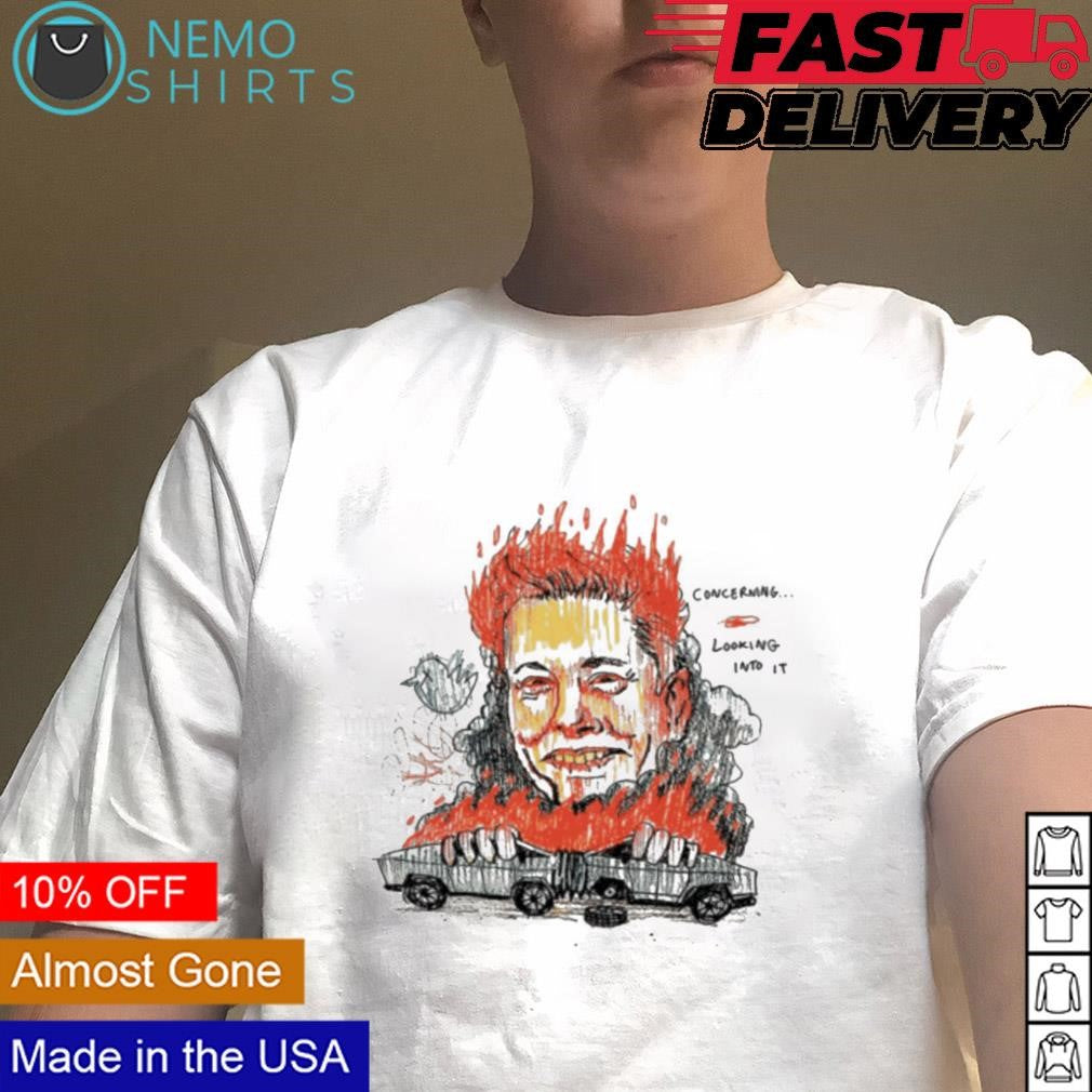 Concerning looking into it Elon Musk - Adult & Kids T-Shirts, Sweatshirts & Hoodies apparel design preview 1