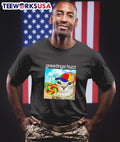 Lorazier Greetings Huzz Cat - Adult & Kids T-Shirts, Sweatshirts & Hoodies apparel design preview 1
