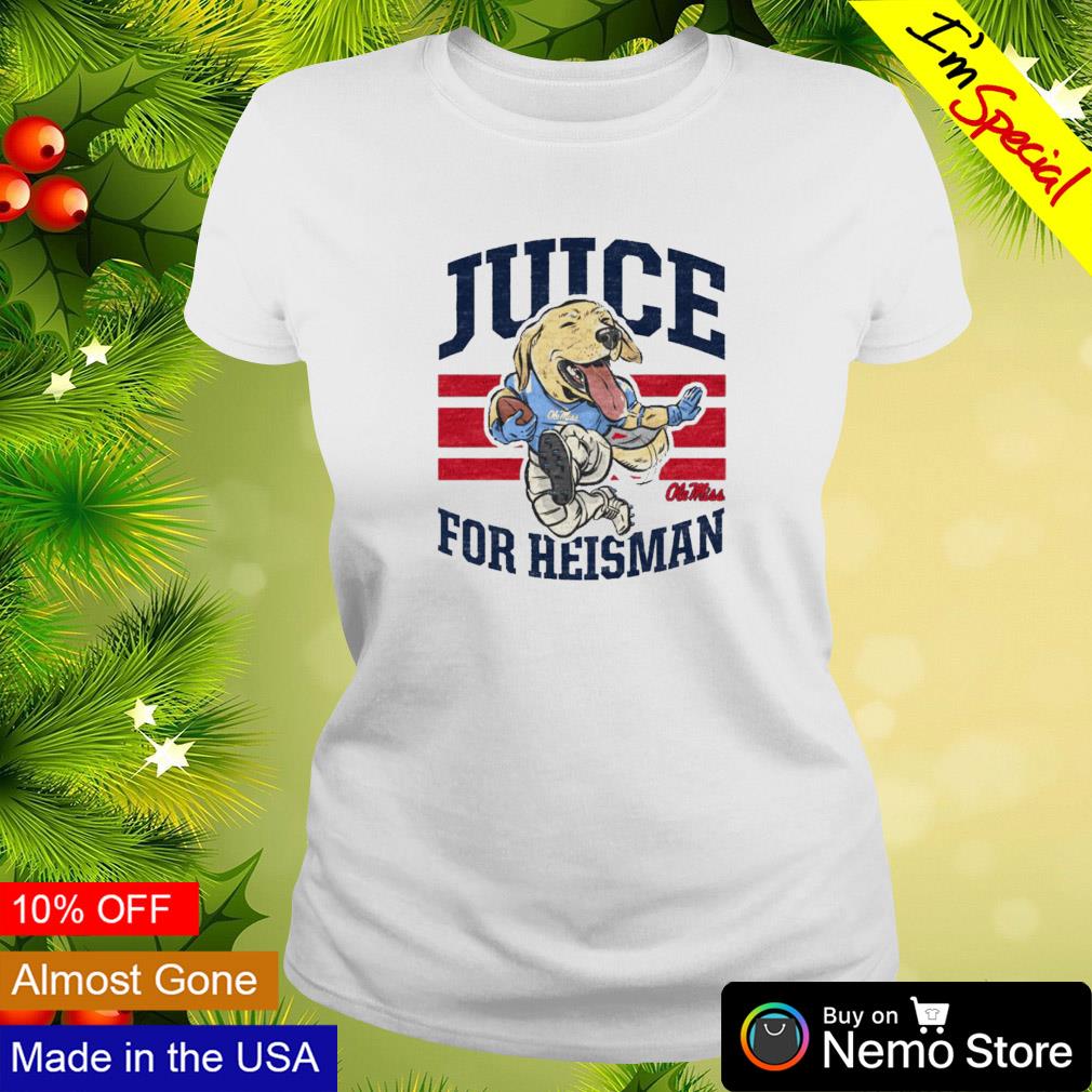 Juice Kiffin for Heisman Ole Miss Rebels - Adult & Kids T-Shirts, Sweatshirts & Hoodies apparel design preview 3