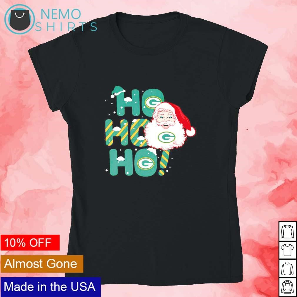 Santa Claus Green Bay Packers ho - Adult & Kids T-Shirts, Sweatshirts & Hoodies apparel design preview 4