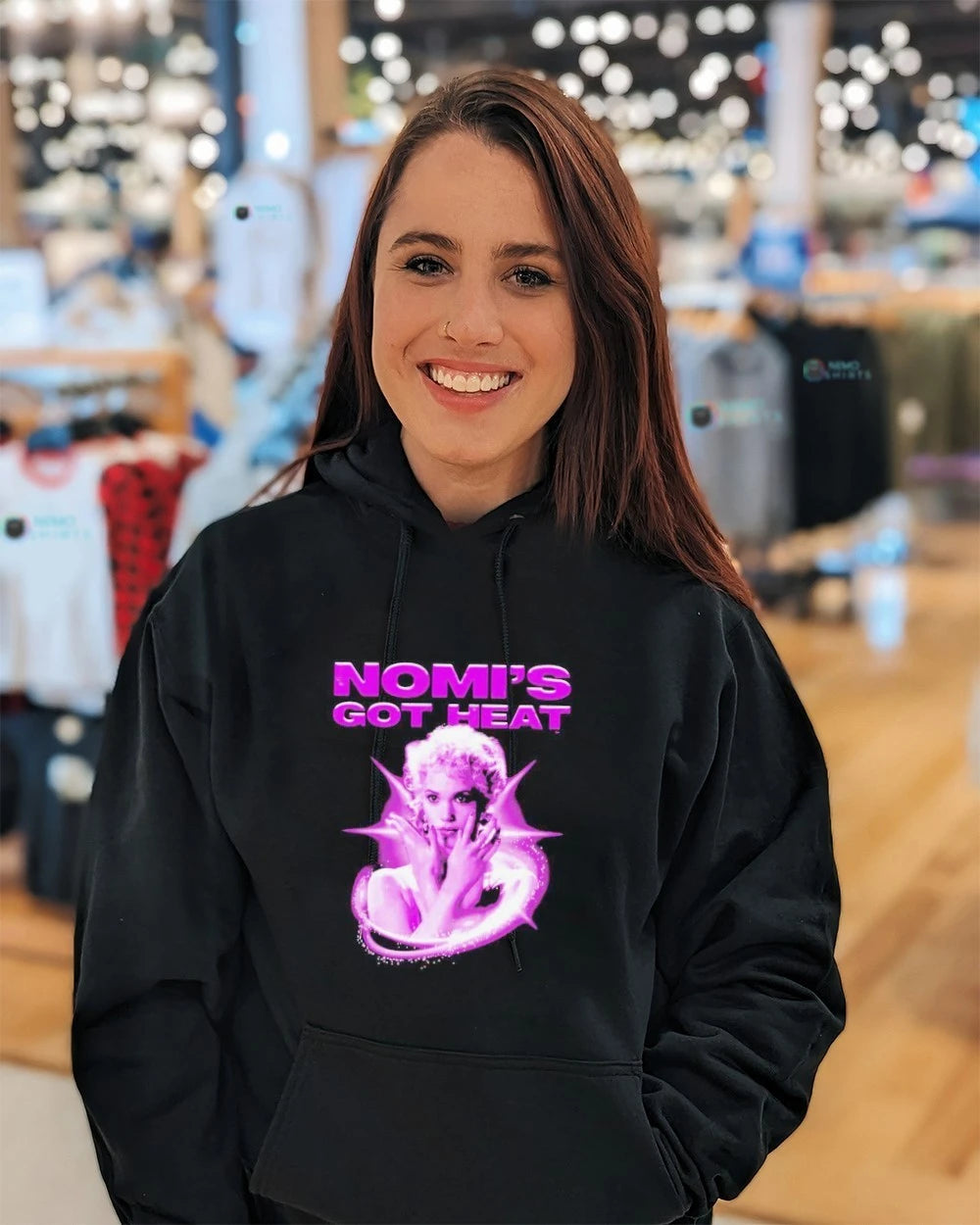 Showgirls Nomi's Got Heat - Adult & Kids T-Shirts, Sweatshirts & Hoodies apparel design preview 4