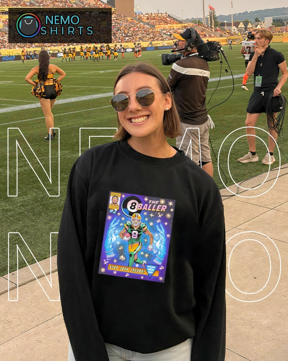 Josh Jacobs Green Bay Packers the baller outlook not - Adult & Kids T-Shirts, Sweatshirts & Hoodies apparel design preview 6