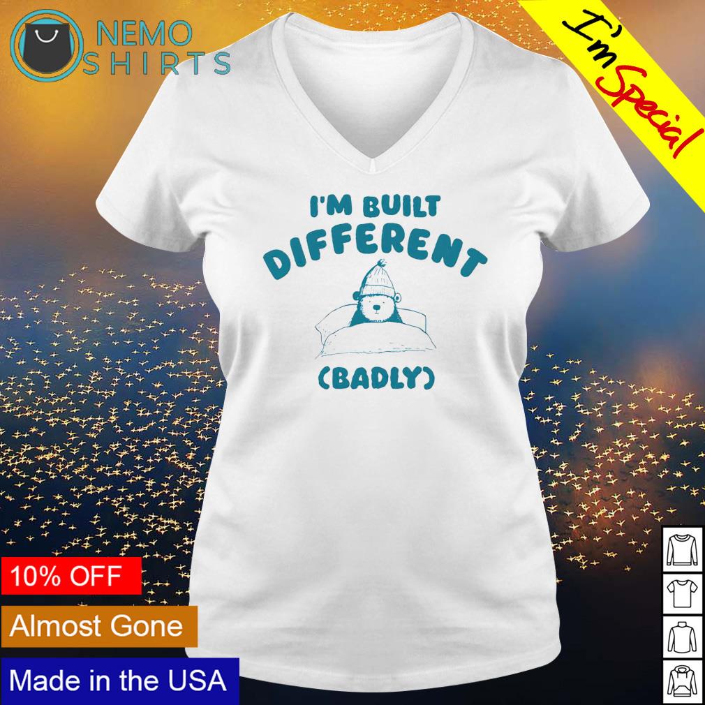 Bear I'm built different badly - Adult & Kids T-Shirts, Sweatshirts & Hoodies product image 5