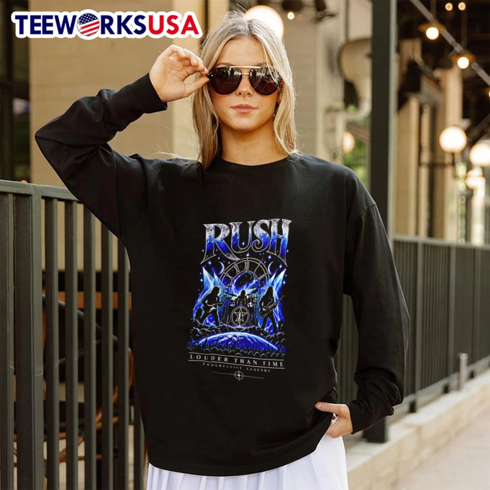 Louder Than Time closer to the stars cities graphic - Adult & Kids T-Shirts, Sweatshirts & Hoodies apparel design preview 4
