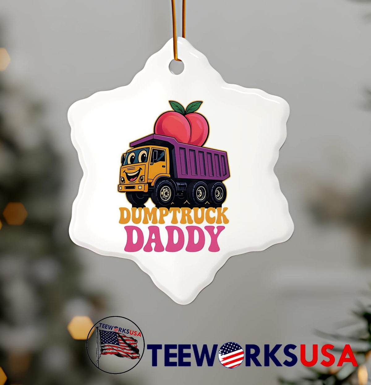 Dumptruck Daddy cute funny - Adult & Kids T-Shirts, Sweatshirts & Hoodies apparel design preview 7