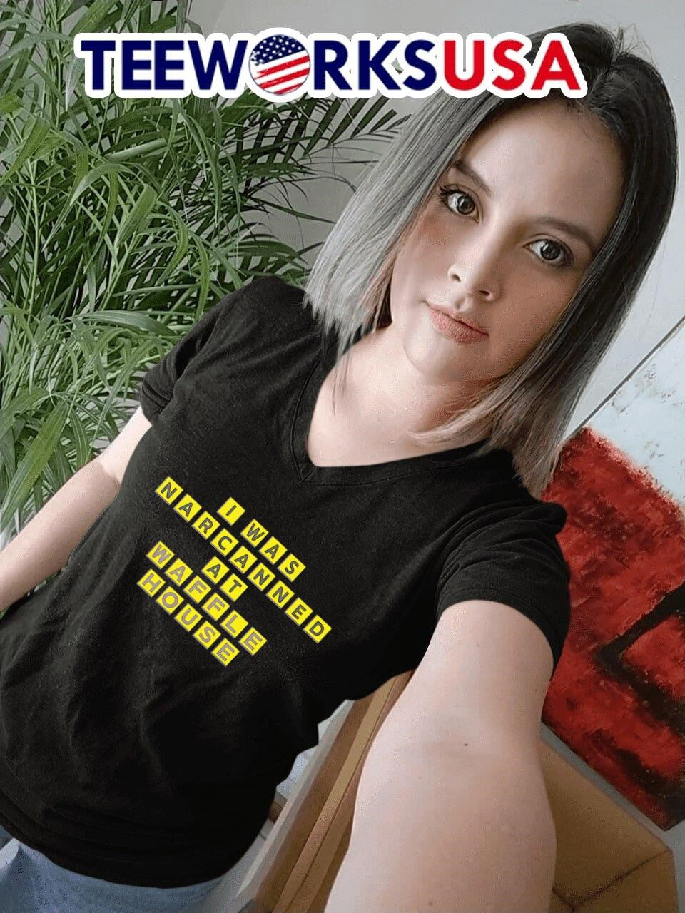 I was narcanned at Waffle Home - Adult & Kids T-Shirts, Sweatshirts & Hoodies apparel design preview 7