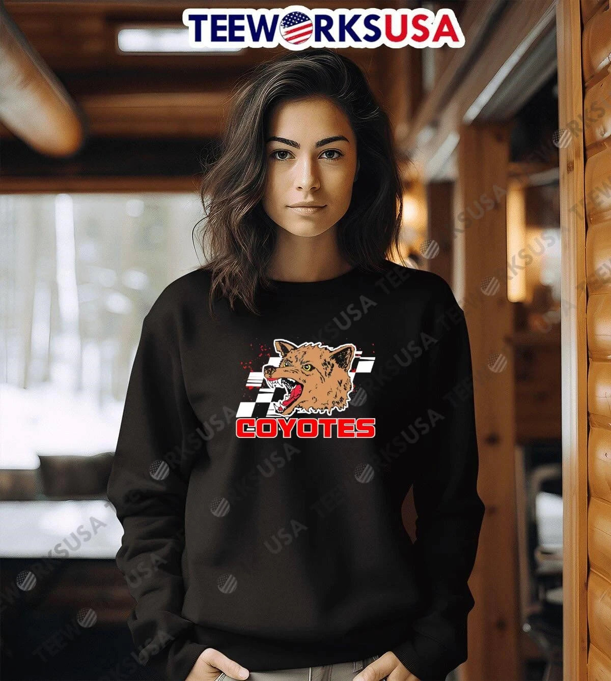 Coyotes Graphic Apparel - Adult & Kids T-Shirts, Sweatshirts & Hoodies apparel design preview 6