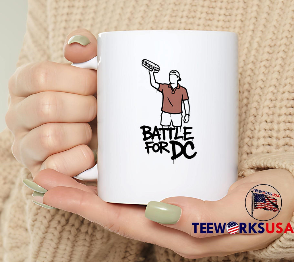 Battle for DC Sandwich Man - Adult & Kids T-Shirts, Sweatshirts & Hoodies apparel design preview 6