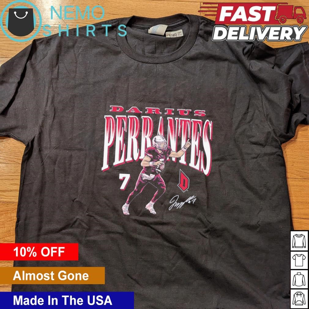 Darius Perrantes Duquesne Dukes signature player - Adult & Kids T-Shirts, Sweatshirts & Hoodies apparel design preview 4