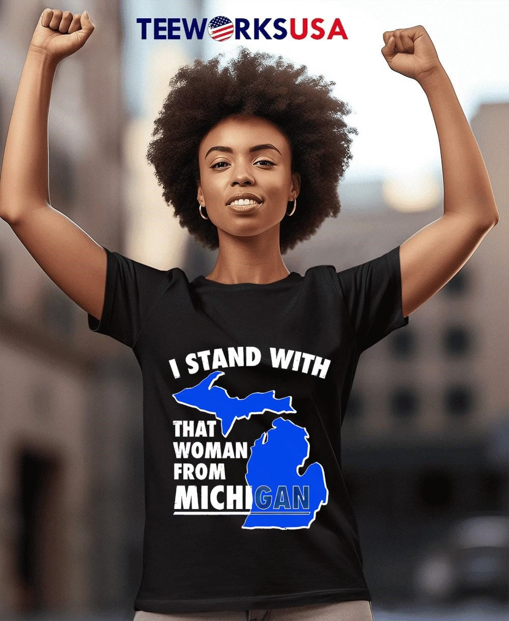 I stand with that woman from Michigan state - Adult & Kids T-Shirts, Sweatshirts & Hoodies apparel design preview 4