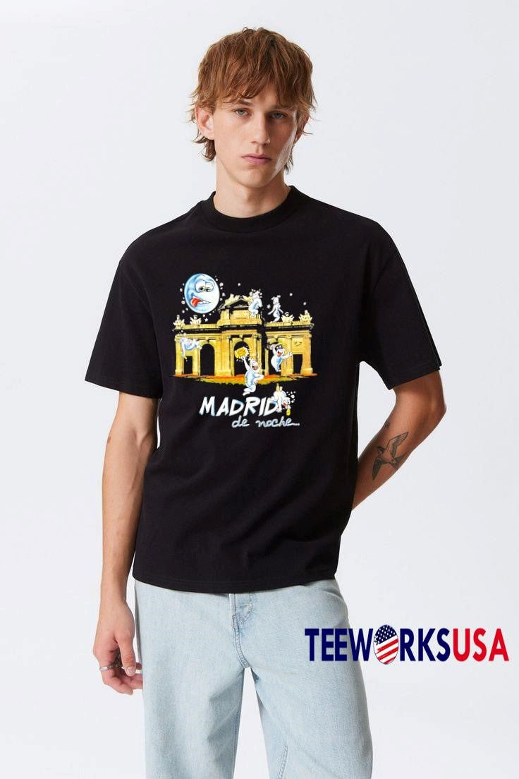 Madrid de Noche beer - Adult & Kids T-Shirts, Sweatshirts & Hoodies apparel design preview 3