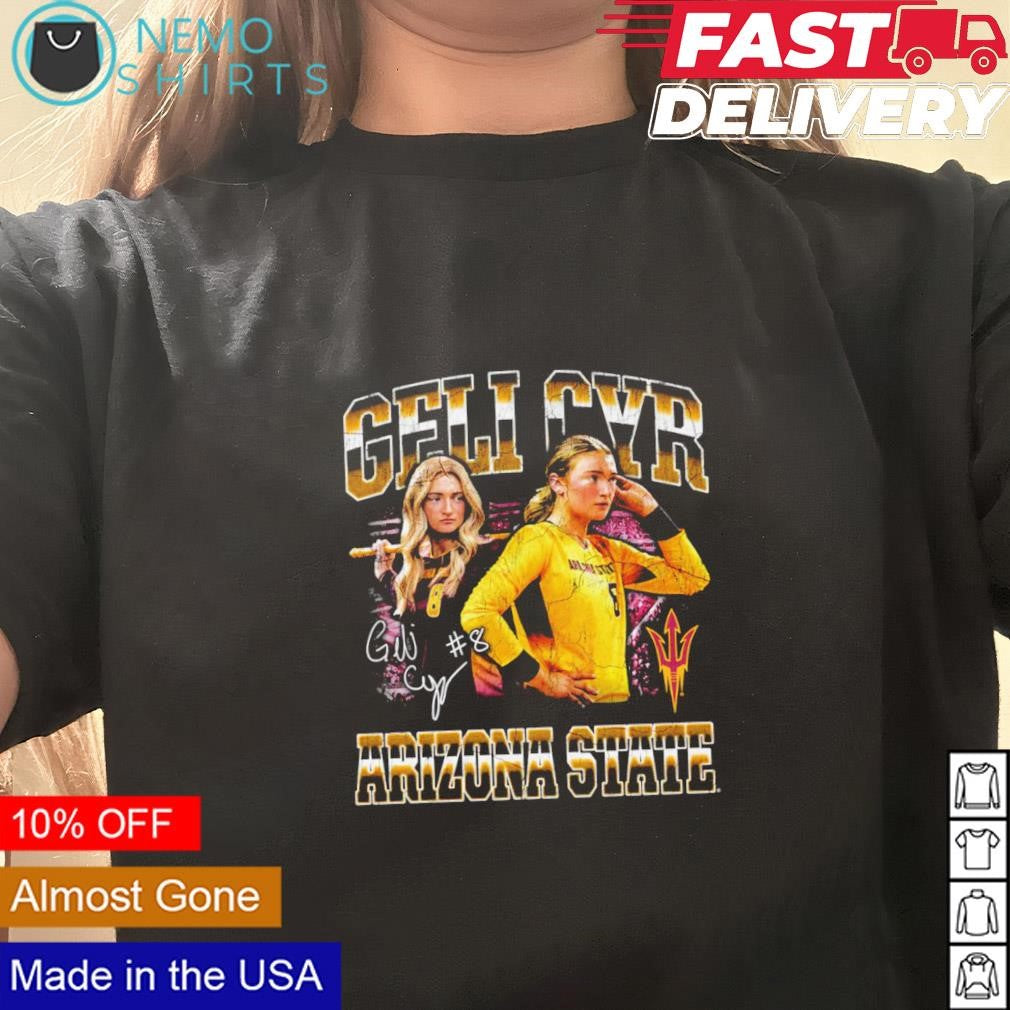 Angelique Cyr Arizona State Sun Devils signature - Adult & Kids T-Shirts, Sweatshirts & Hoodies apparel design preview 3