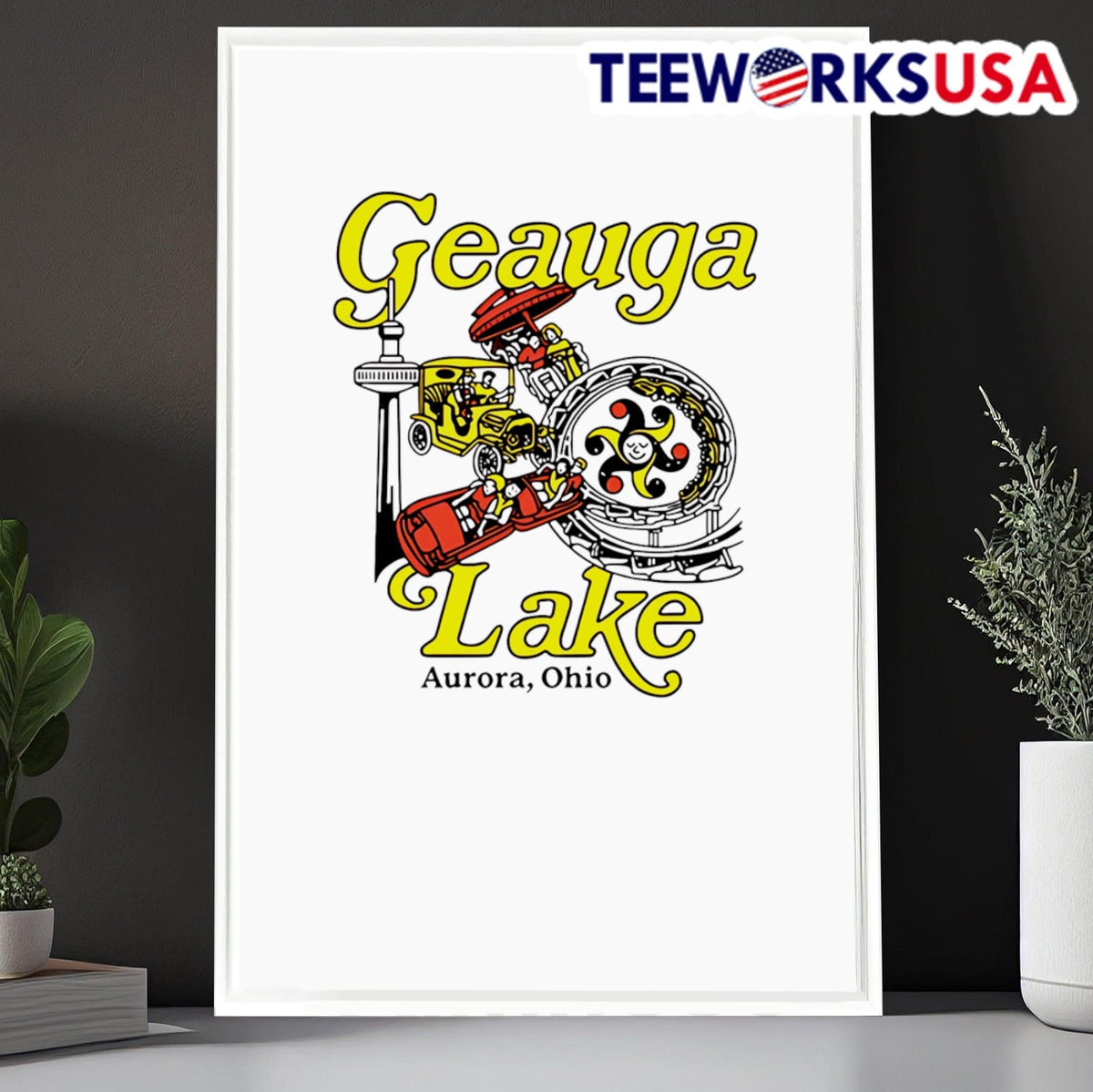 Geauga Lake Amusement Park - Adult & Kids T-Shirts, Sweatshirts & Hoodies apparel design preview 6