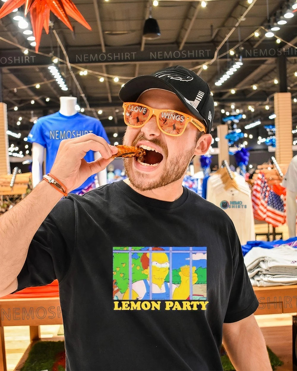 The Simpsons Lemon Party meme parody - Adult & Kids T-Shirts, Sweatshirts & Hoodies apparel design preview 1