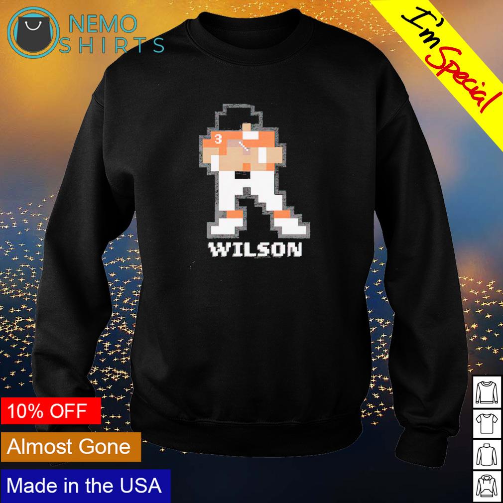 Russell Wilson 8-Bit - Adult & Kids T-Shirts, Sweatshirts & Hoodies apparel design preview 4