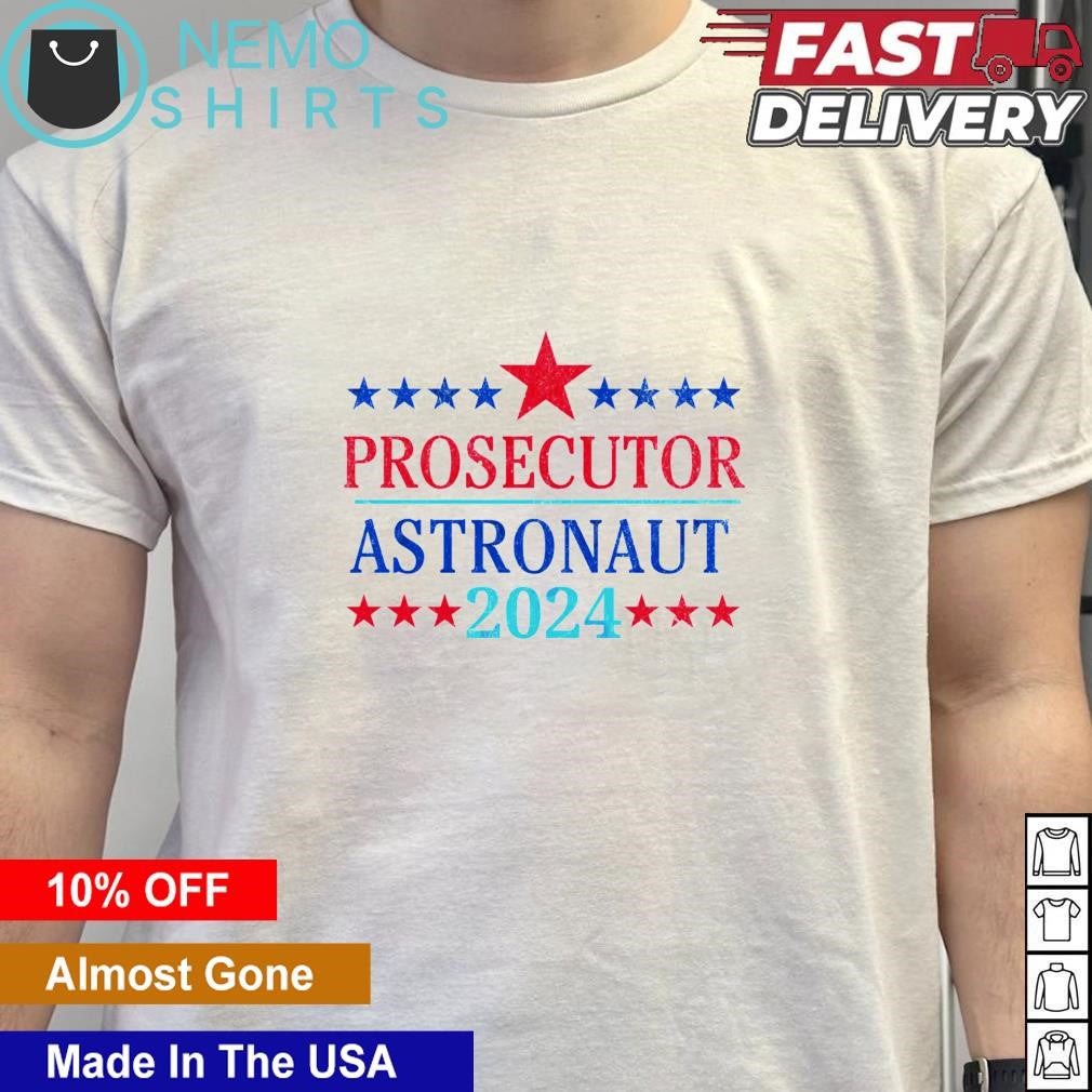 Prosecutor and Astronaut 2024 US election - Adult & Kids T-Shirts, Sweatshirts & Hoodies apparel design preview 5