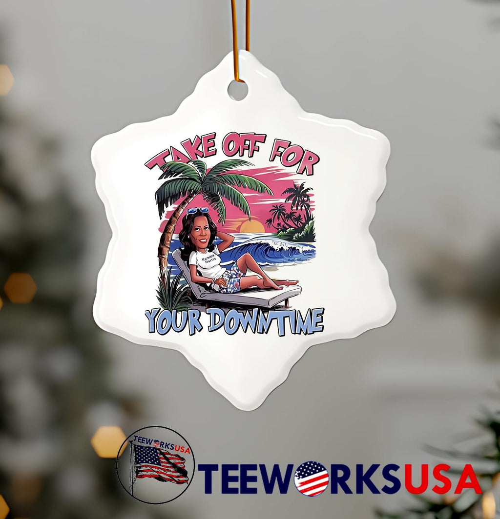 Kamala Harris take off for your downtime - Adult & Kids T-Shirts, Sweatshirts & Hoodies apparel design preview 7