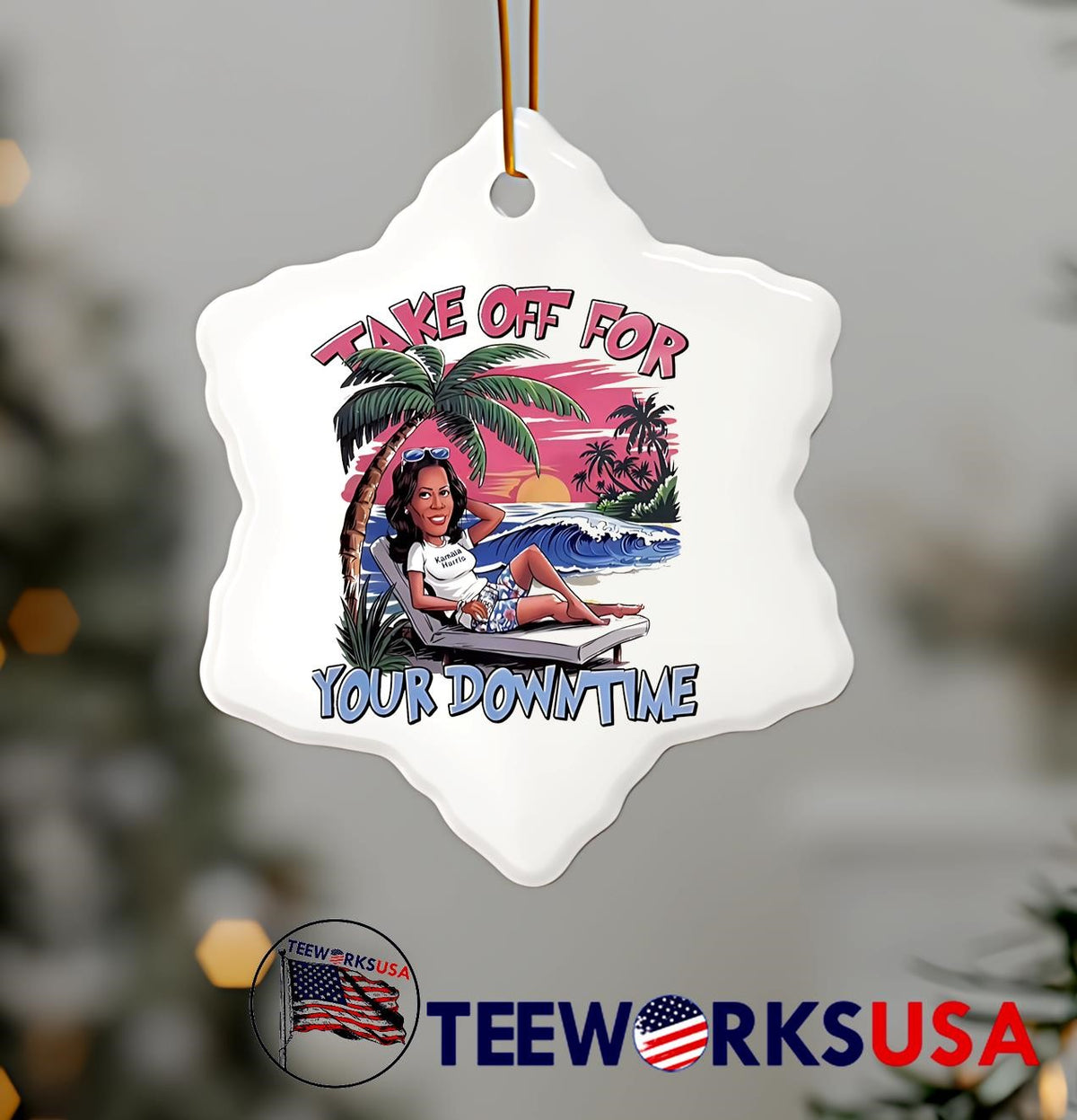 Kamala Harris take off for your downtime - Adult & Kids T-Shirts, Sweatshirts & Hoodies apparel design preview 7