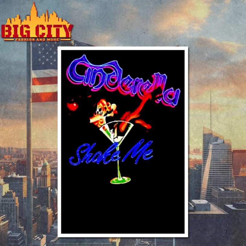 William Zabka Wearing Cinderella Shake Me Cobra Kai - Adult & Kids T-Shirts, Sweatshirts & Hoodies apparel design preview 4