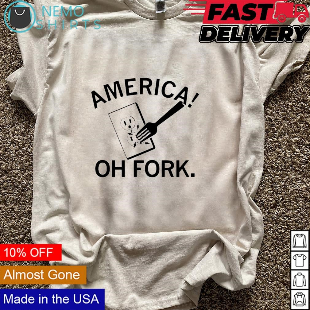 America oh fork - Adult & Kids T-Shirts, Sweatshirts & Hoodies product image 5