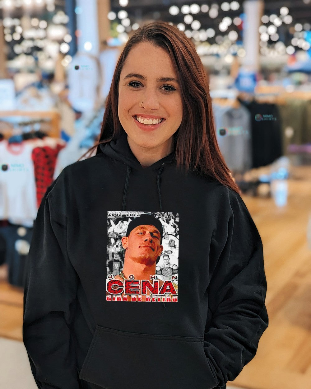 John Cena Gira de Retiro 2002 2025 - Adult & Kids T-Shirts, Sweatshirts & Hoodies apparel design preview 5