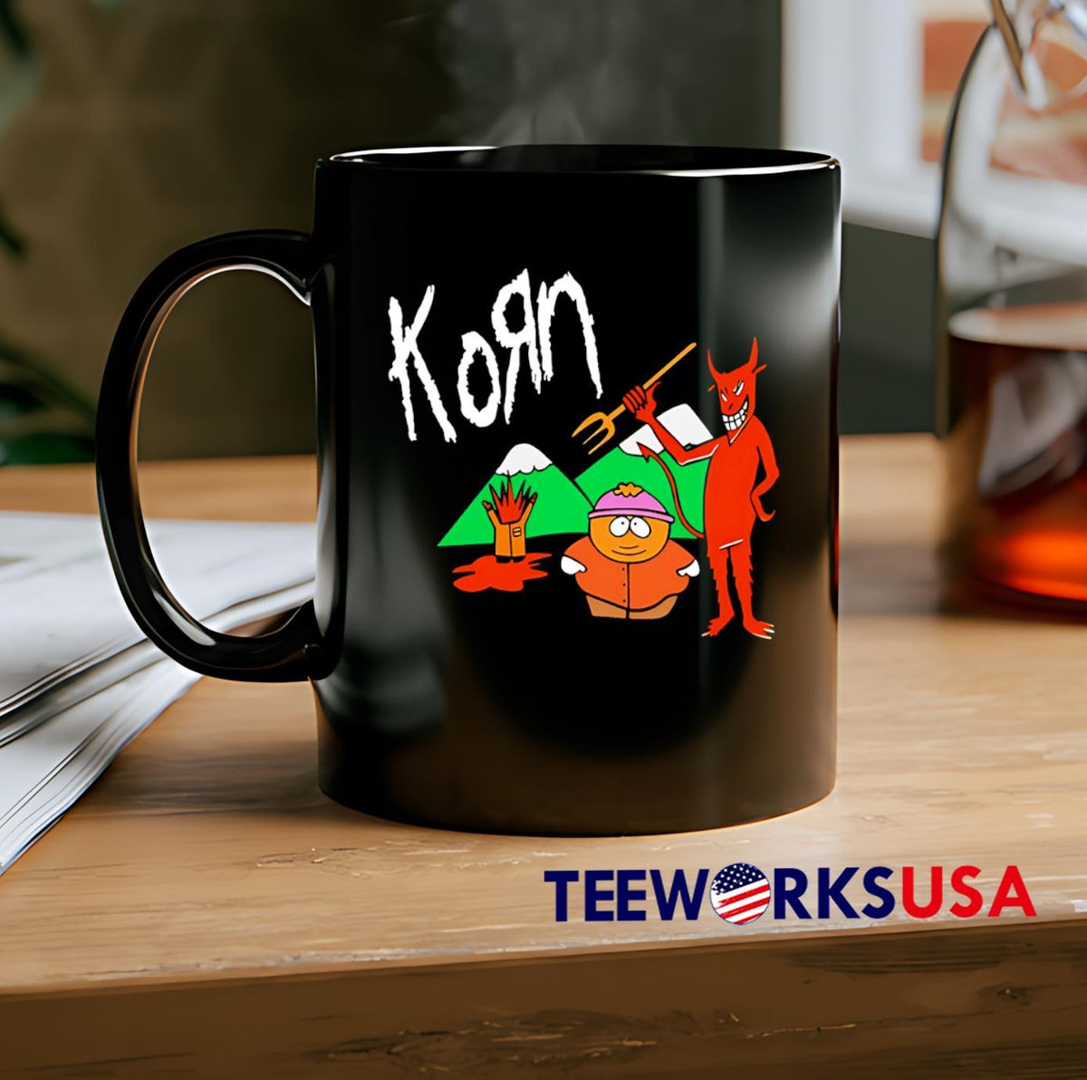 Korn South Park - Adult & Kids T-Shirts, Sweatshirts & Hoodies apparel design preview 2