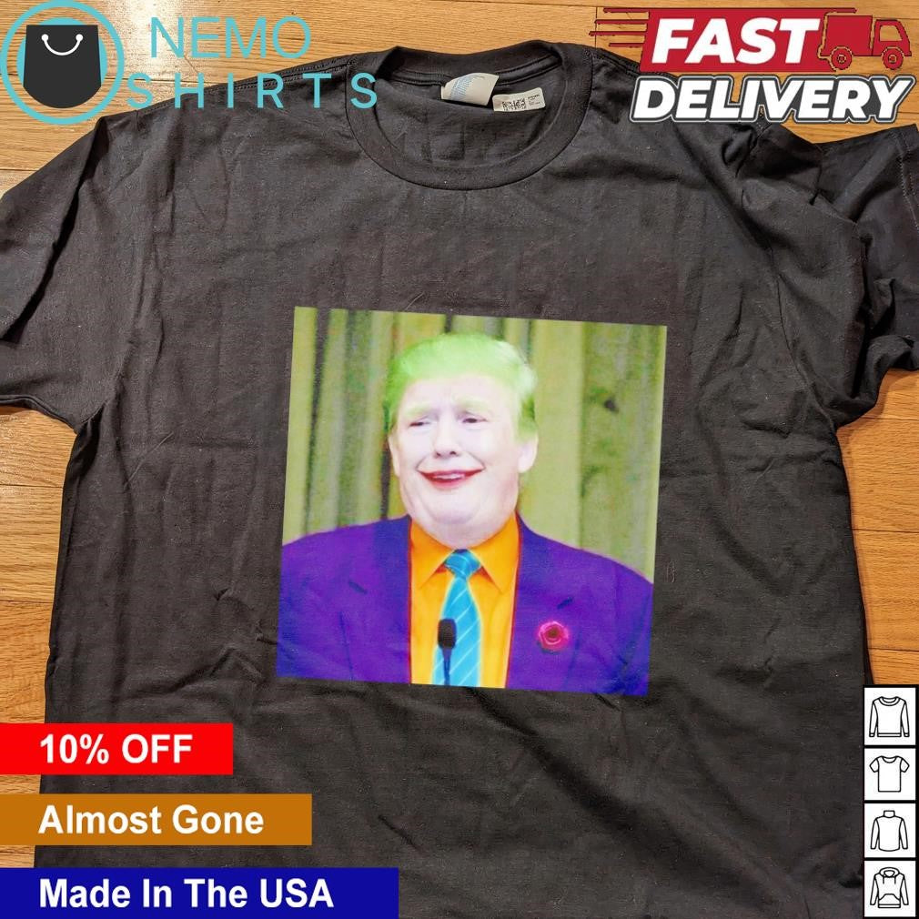 Trump clown joker - Adult & Kids T-Shirts, Sweatshirts & Hoodies apparel design preview 4