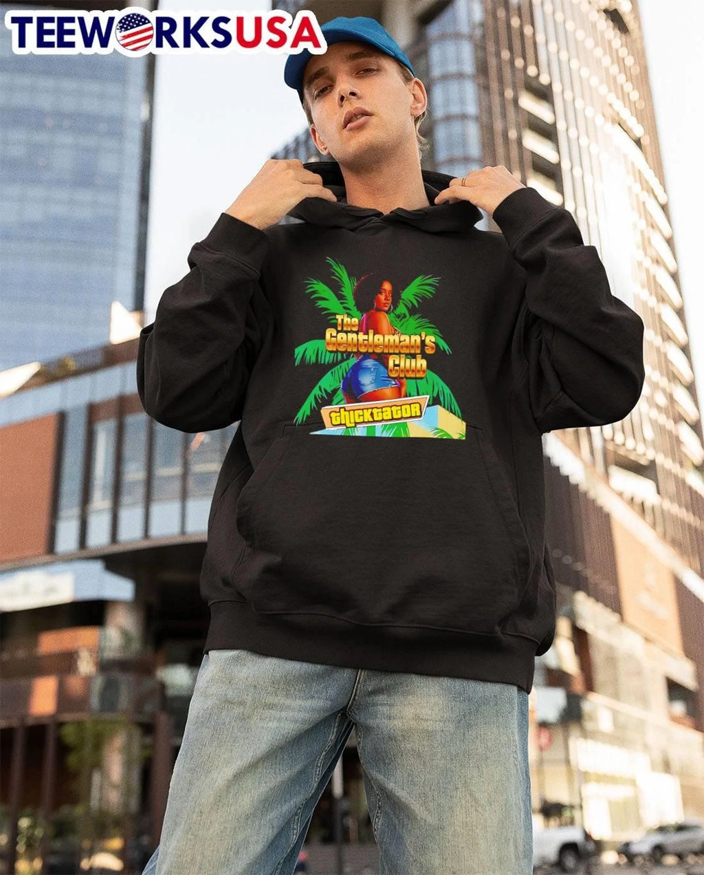 The Gentleman's Club THICKTATOR - Adult & Kids T-Shirts, Sweatshirts & Hoodies apparel design preview 3