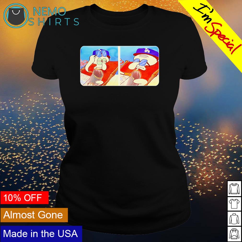 Los Angeles Dodgers squidward - Adult & Kids T-Shirts, Sweatshirts & Hoodies product image 3