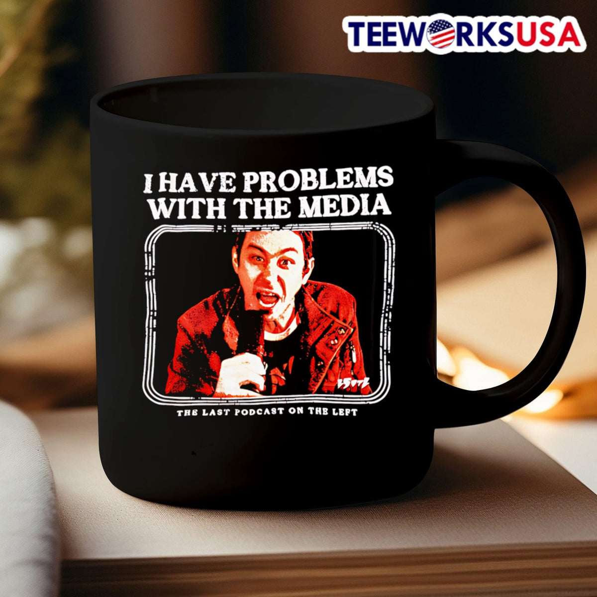 I have problems with the media last podcast on left - Adult & Kids T-Shirts, Sweatshirts & Hoodies apparel design preview 3