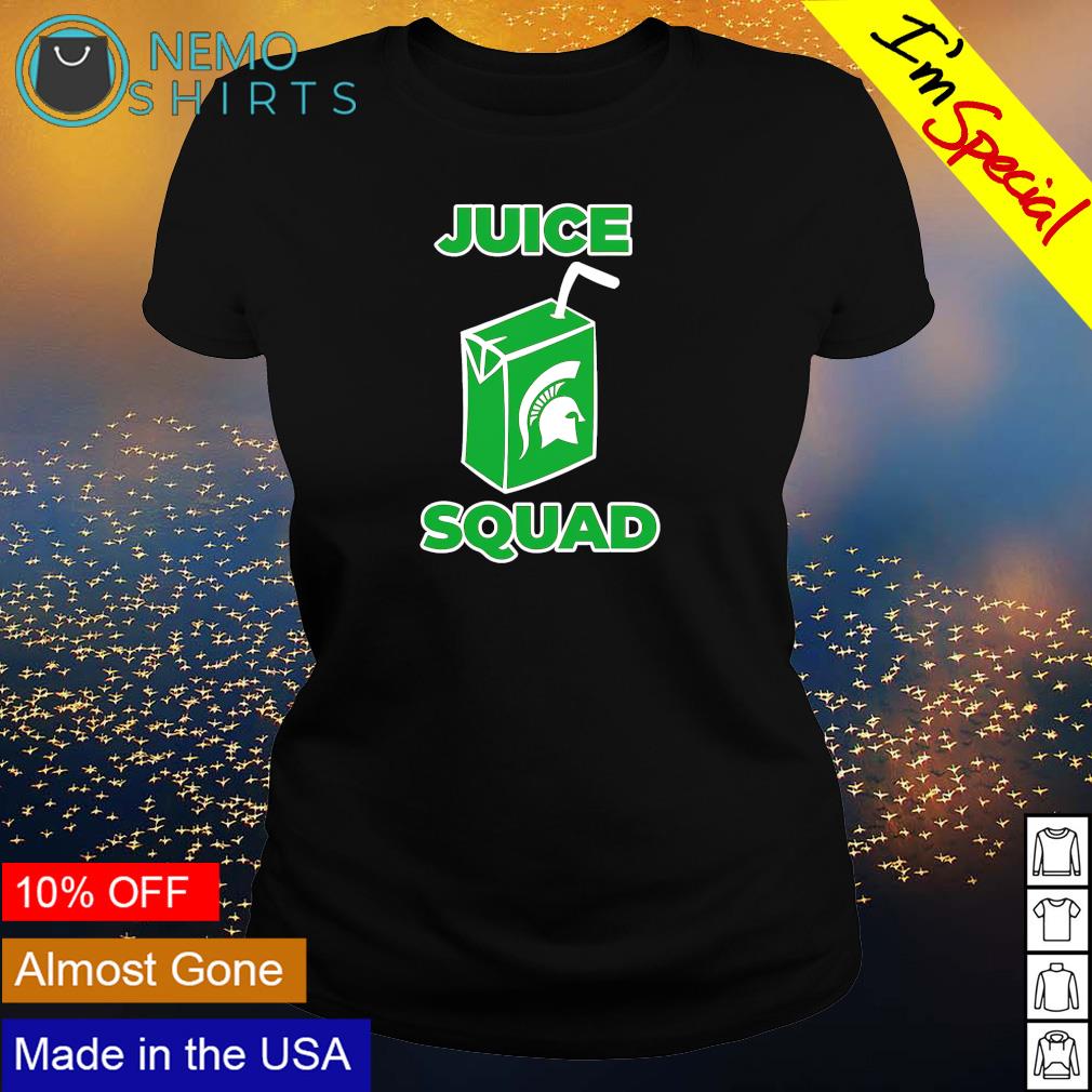 Michigan State Spartans juice squad - Adult & Kids T-Shirts, Sweatshirts & Hoodies apparel design preview 3