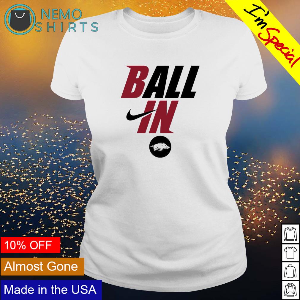 Ball in Arkansas Razorback - Adult & Kids T-Shirts, Sweatshirts & Hoodies apparel design preview 3