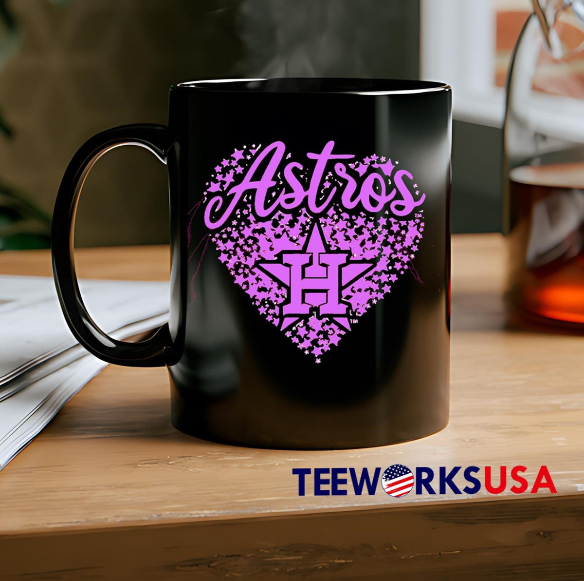 Houston Astros Princess 2025 heart - Adult & Kids T-Shirts, Sweatshirts & Hoodies apparel design preview 2