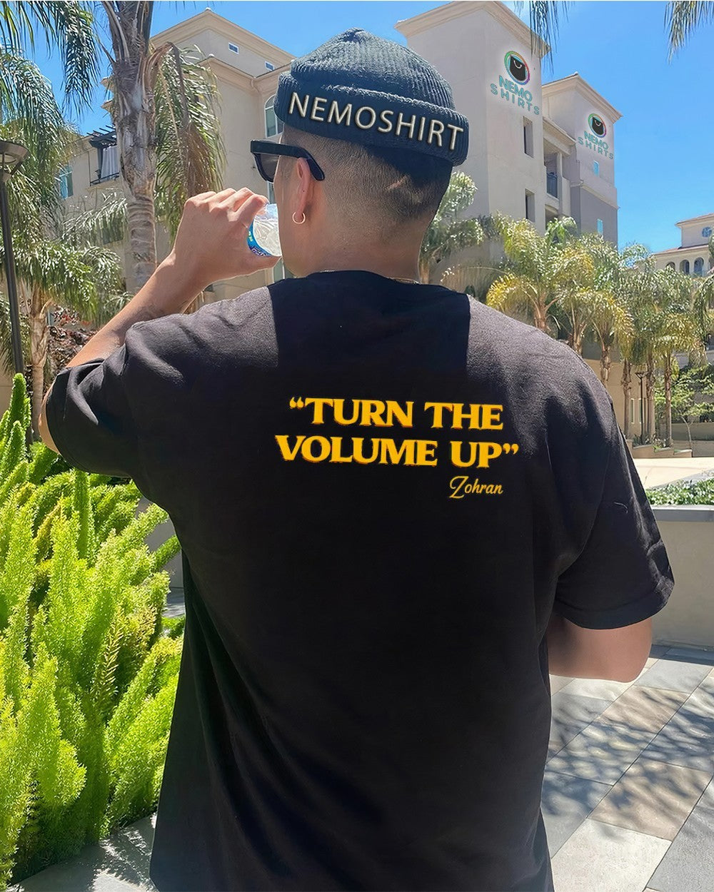 Turn the volume up Zohran Mamdani - Adult & Kids T-Shirts, Sweatshirts & Hoodies product image 4