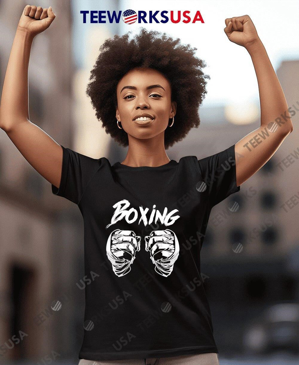 Boxing boxer martial arts fists - Adult & Kids T-Shirts, Sweatshirts & Hoodies apparel design preview 4