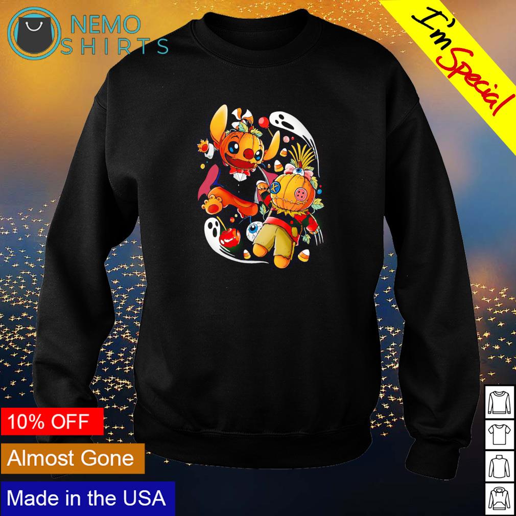 Stitch Halloween doll - Adult & Kids T-Shirts, Sweatshirts & Hoodies apparel design preview 4