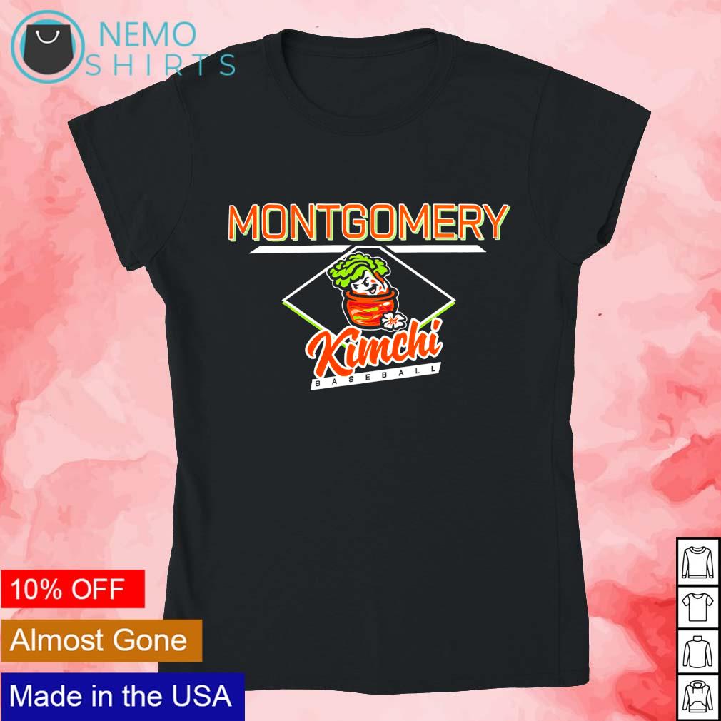 Montgomery Biscuits transform Kimchi baseball logo - Adult & Kids T-Shirts, Sweatshirts & Hoodies apparel design preview 4