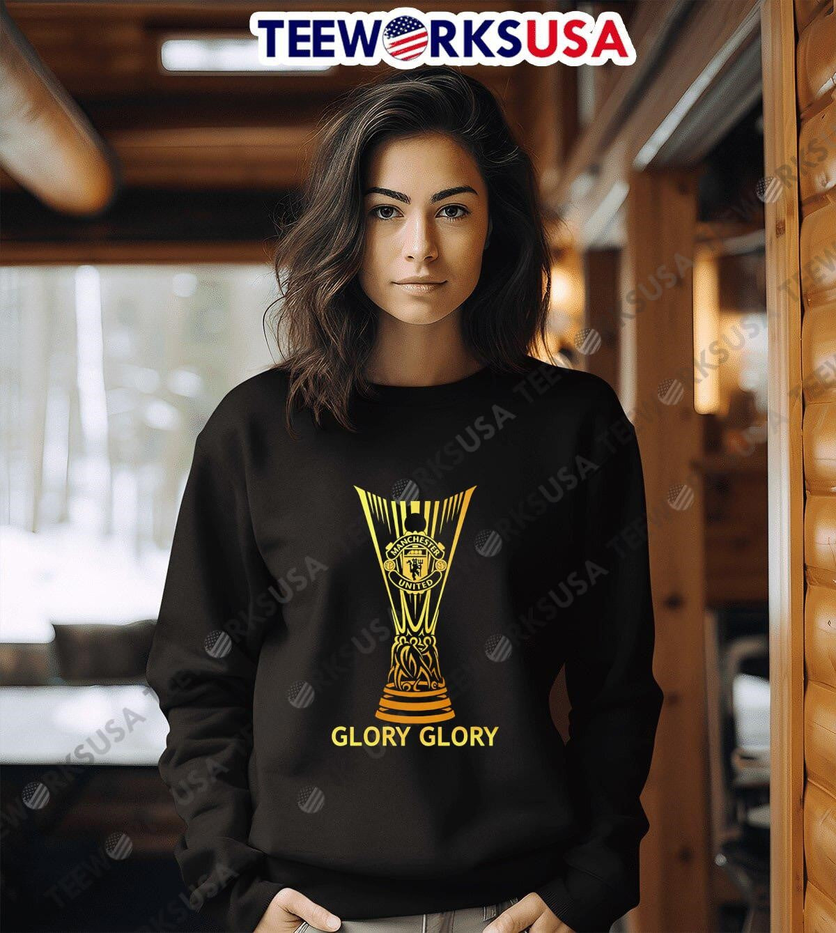 Manchester United Cup Glory - Adult & Kids T-Shirts, Sweatshirts & Hoodies apparel design preview 6