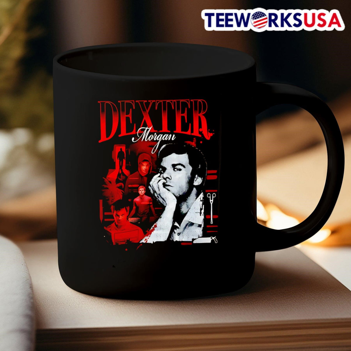 Dexter Morgan heartthrob - Adult & Kids T-Shirts, Sweatshirts & Hoodies apparel design preview 3