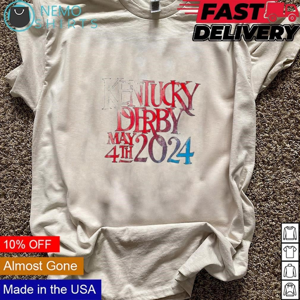 Kentucky Derby May 4th 2024 - Adult & Kids T-Shirts, Sweatshirts & Hoodies apparel design preview 3