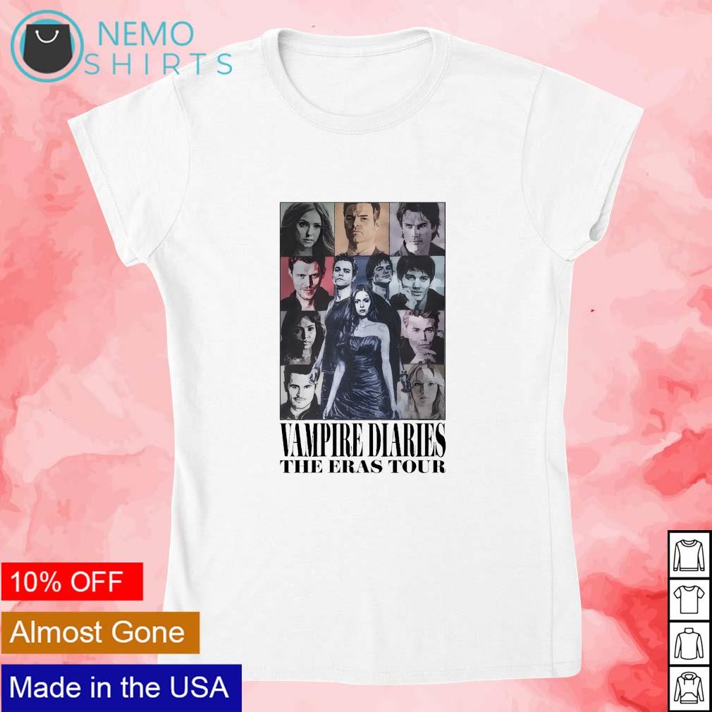 Vampire Diaries Elena Gilbert the Eras tour - Adult & Kids T-Shirts, Sweatshirts & Hoodies apparel design preview 4