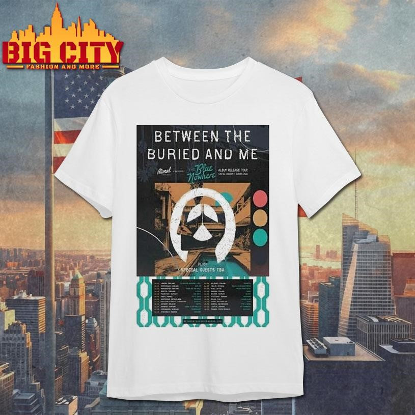 Between The Buried And Me Uk Europe Tour 2026 - Adult & Kids T-Shirts, Sweatshirts & Hoodies apparel design preview 1