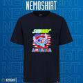 Subway Stitch America USA flag 4th of July - Adult & Kids T-Shirts, Sweatshirts & Hoodies apparel design preview 1