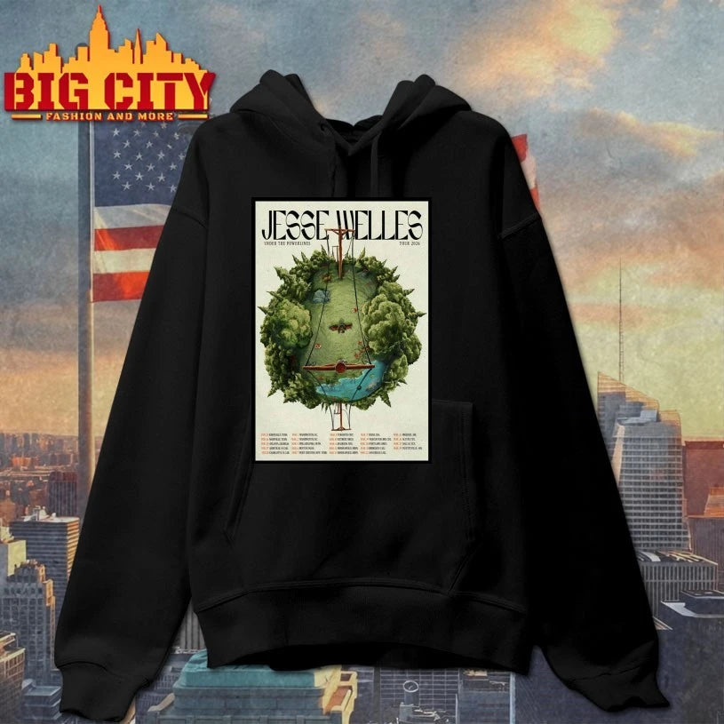 Jesse Welles Spring Tour 26 Poster - Adult & Kids T-Shirts, Sweatshirts & Hoodies apparel design preview 2