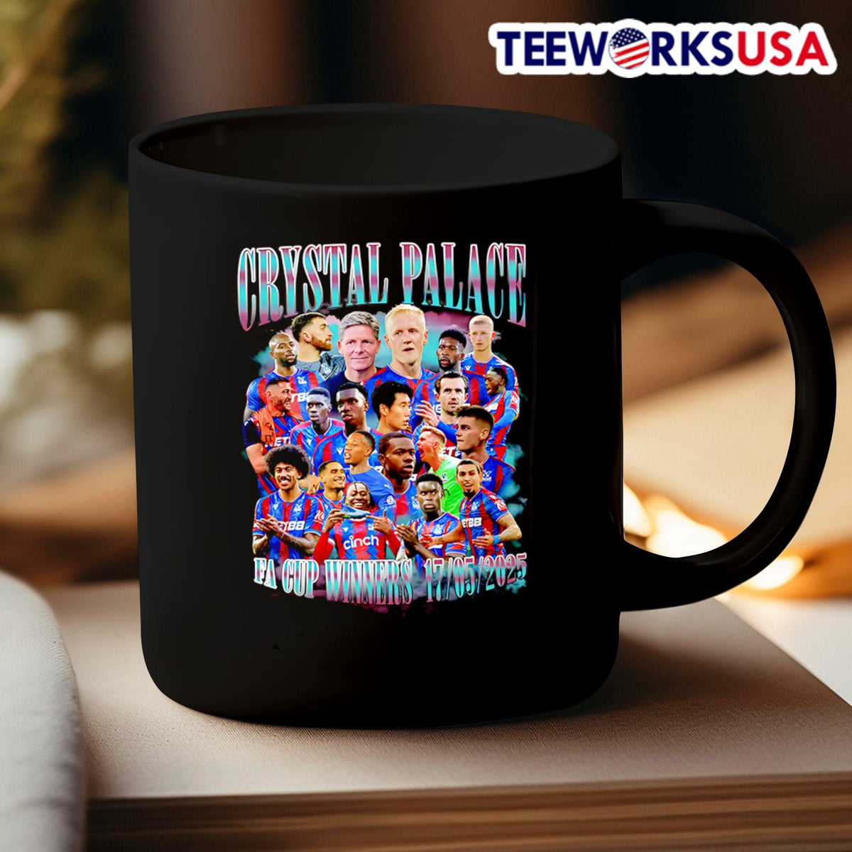 Crystal Palace Fa Cup Winners - Adult & Kids T-Shirts, Sweatshirts & Hoodies apparel design preview 3